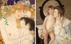 mother and child in art