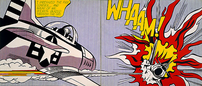 Roy Lichtenstein, Whaam!, Tate Modern. By Source, Fair use, 