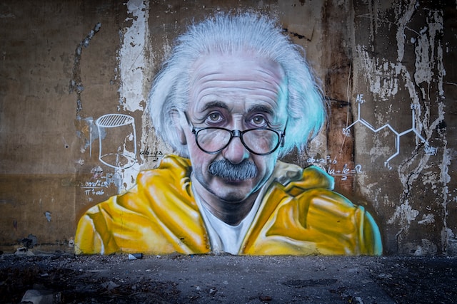 Albert Einstein. Photo by Taton Moïse on Unsplash