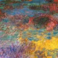 Claude Monet, Water Lily, Evening, Right Side panel, created before 1926. Photo: Public Domain in the U.S.