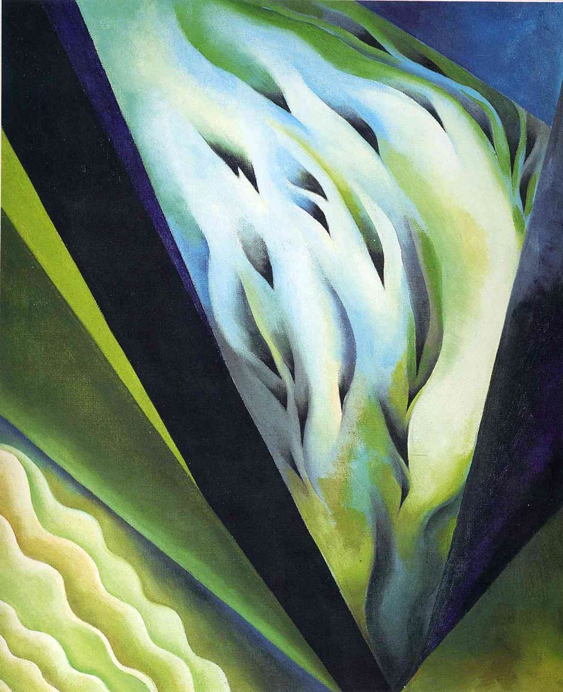 Georgia O'Keeffe, Blue and Green Music, 1919-1921