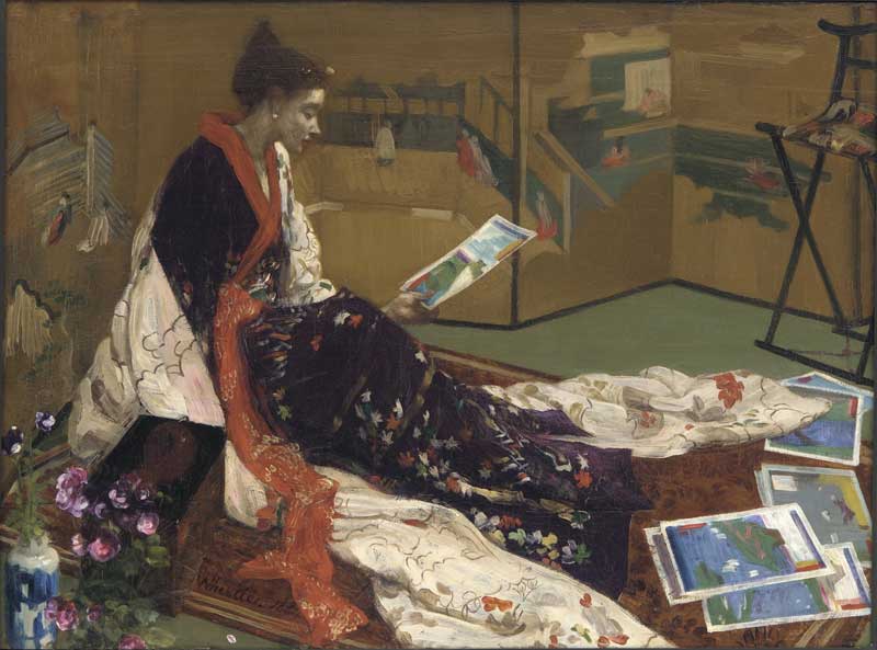 James McNeill Whistler, Caprice in Purple and Gold, The Golden Screen