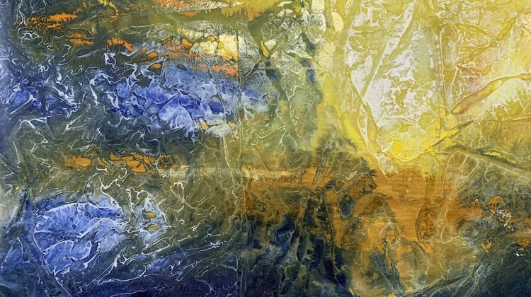 Forever in Hope by Therese Boisclair, Forever in Hope, mixed media, 24″ x 30″ x 1.5″
