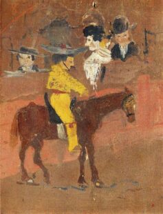 Pablo Picasso, The Picador, 1890. Image via Wikiart.