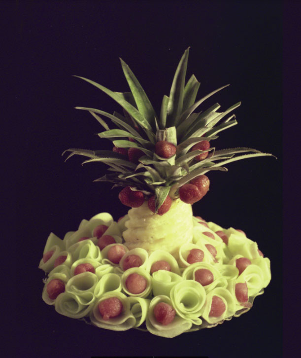 Pineapple with honey dew