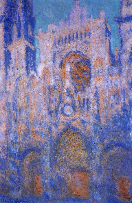 monet painting of cathedral