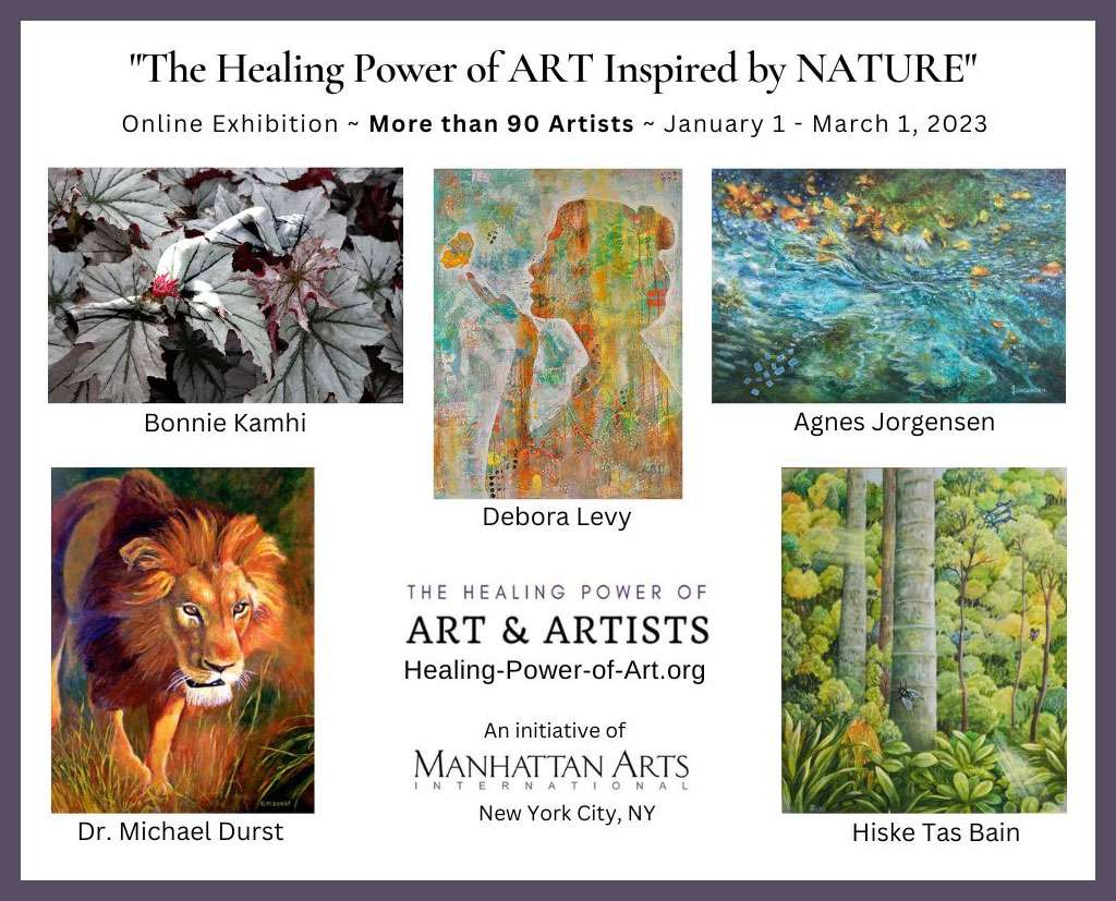 art from “The Healing Power of ART Inspired by NATURE” Exhibition