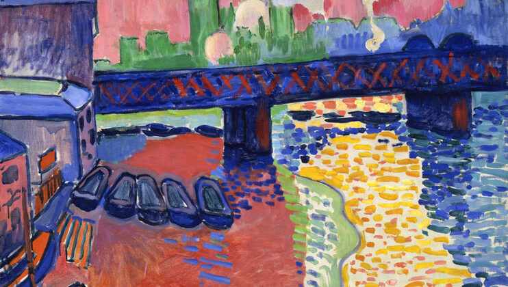 André Derain, Charing Cross Bridge, 1906, oil on canvas, 80.3 x 100.3. Photo: Public Domain in the U.S.