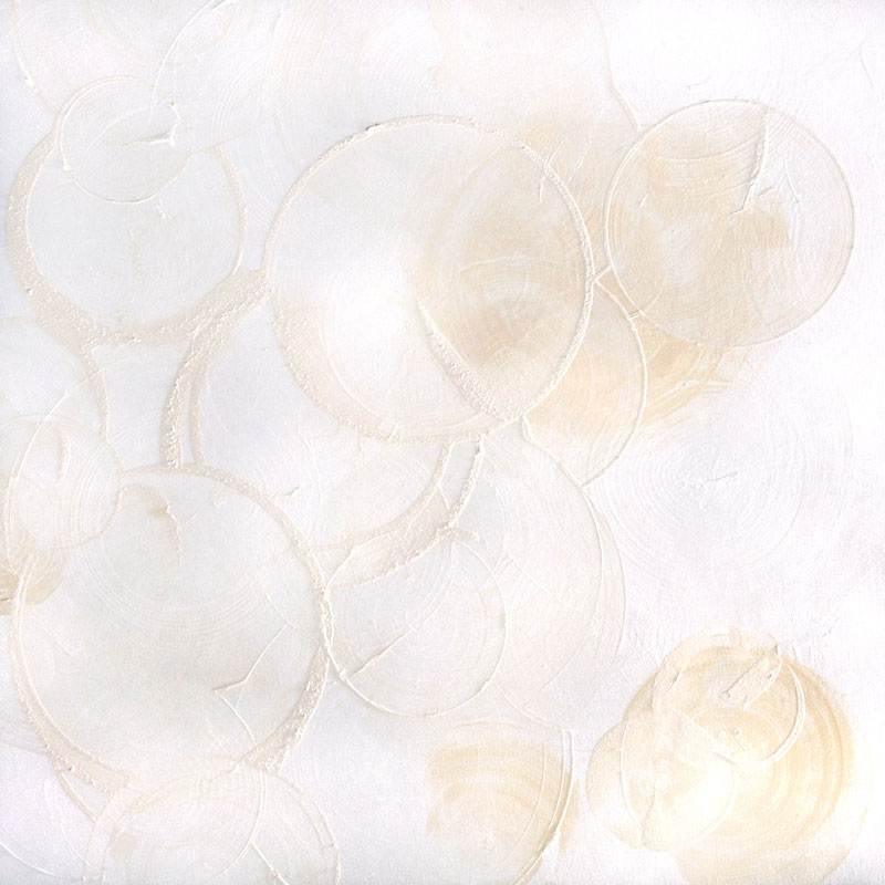 GRACE, acrylic and mixed media on canvas, 39'x39'