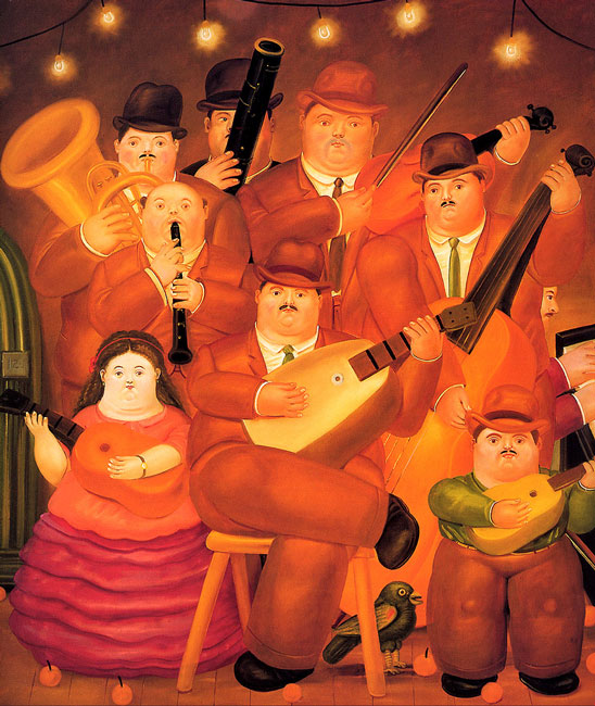 The Musicians by Fernando Botero