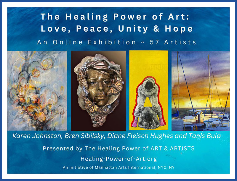 Art from The Healing Power of Art: Love, Peace, Unity & Hope 2023 Exhibition