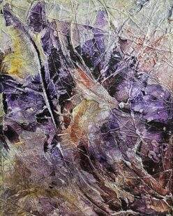 Burst, acrylic on panel, 30" x 24"