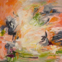 Florida Sunsets 40" x 40"