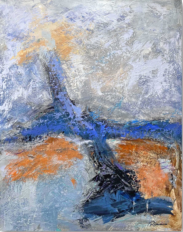 Living Water, acrylic, 30" x 24"