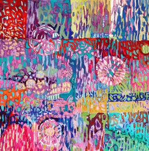 Generosity, oil, 30" x 30"