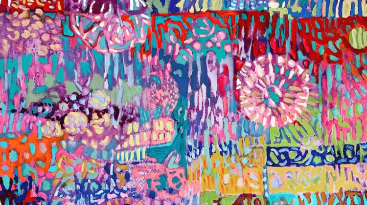 Generosity, oil, 30" x 30"